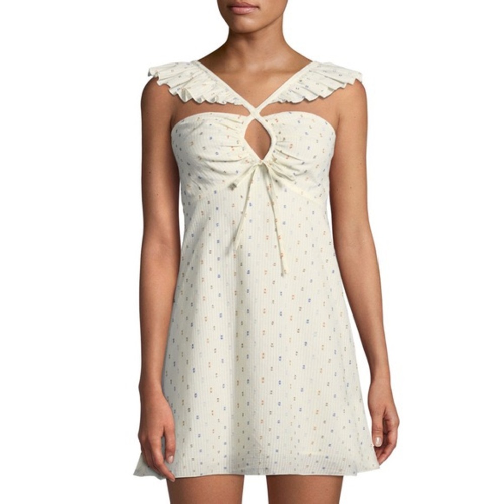 NWOT Red Carter Halter Dress